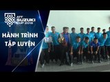 ĐT Việt Nam di chuyển sang Lào thi đấu trận mở màn AFF Cup 2018 | VFF Channel