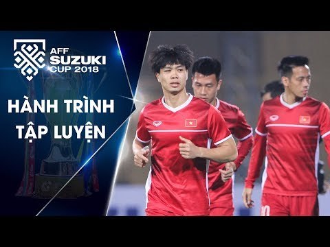 Buổi tập của Đội tuyển Việt Nam trên sân Hàng Đẫy| VFF Channel