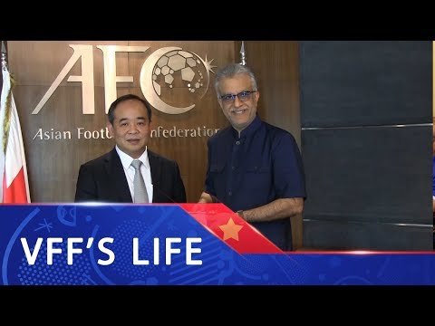Chủ tịch VFF Lê Khánh Hải gặp gỡ lãnh đạo AFC tại Malaysia | VFF Channel