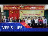 Chủ tịch VFF Lê Khánh Hải thăm và làm việc với bóng đá nữ Hà Nam | VFF Channel