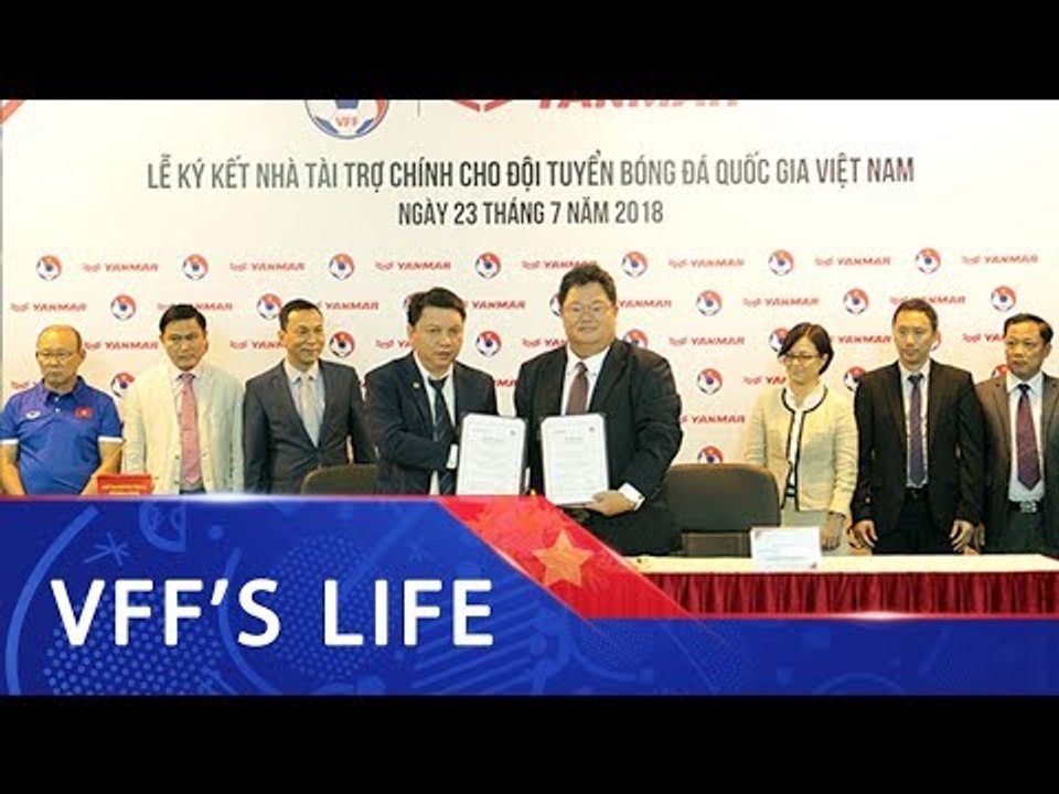 Yanmar tiếp tục là Nhà tài trợ chính của ĐTQG Việt Nam | VFF Channel