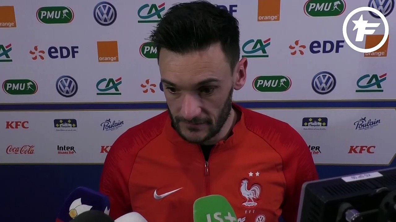La réaction de Hugo Lloris