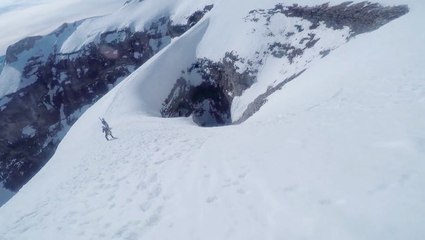 Stunning Footage From Trek Through Icy French Alps