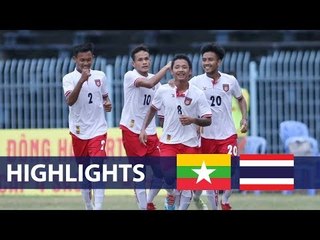 Highlight | Lần thứ 2 thất bại trước U21 Myanmar, U21 Thái Lan rời giải với vị trí thứ 4
