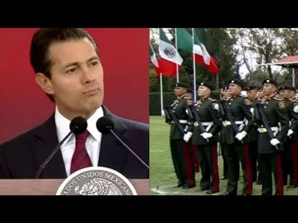 "Misión cumplida" Peña Nieto se despide del Estado Mayor Presidencial | Noticias con Zea
