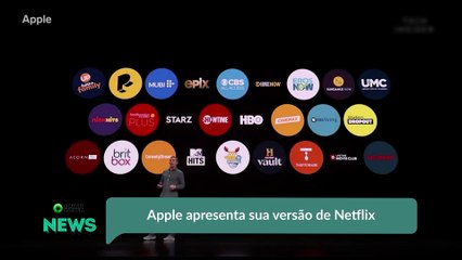 Apple apresenta sua versão de Netflix