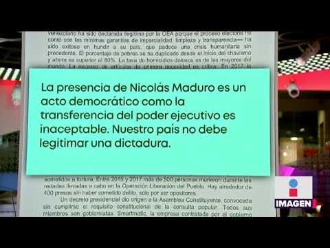 Intelectuales de México rechazan la visita de Nicolás Maduro en México | Noticias con Yuriria