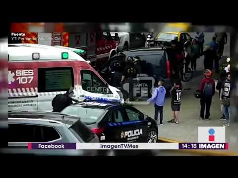 Mamá salva a sus hijos tres veces en un mismo accidente | Noticias con Yuriria Sierra