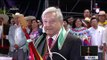 Primer discurso del presidente López Obrador en el zócalo de la Ciudad de México |  Toma de posesión