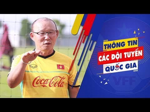 HLV Park Hang Seo: Các cầu thủ sẽ có sự cạnh tranh cho suất đá chính tại Asiad 2018 | VFF Channel