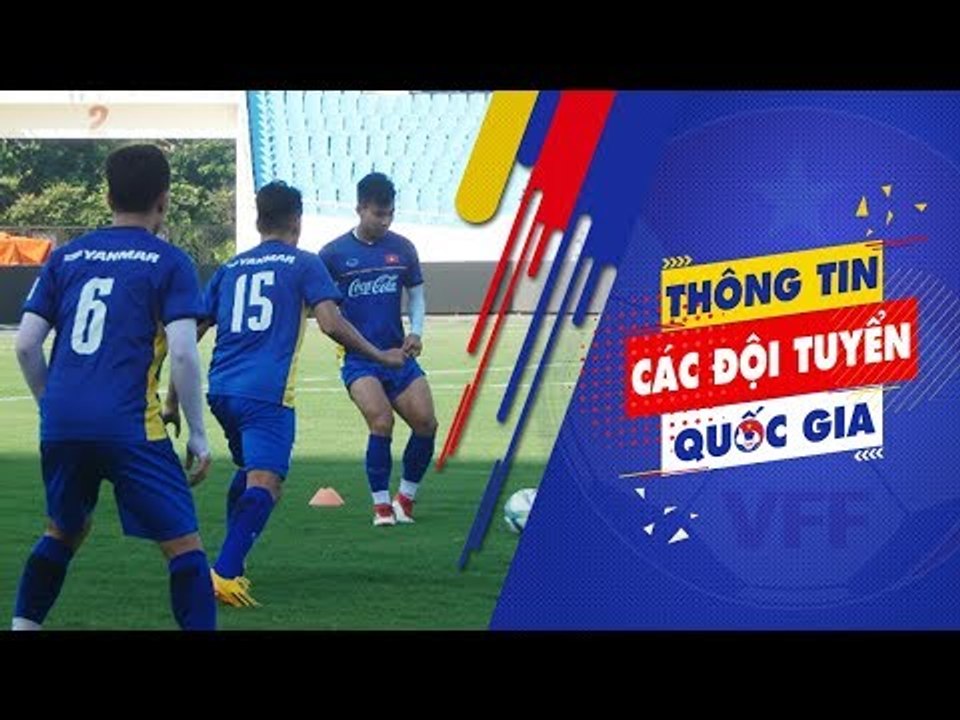 ĐT U23 Việt Nam tập làm quen trên sân Mỹ Đình trước giải Tứ hùng | VFF Channel