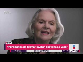 El spot de partidarios de Trump para que jóvenes no voten | Noticias con Yuriria