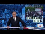 Estudiantes de Guadalajara protestan contra la inseguridad | Noticias con Ciro