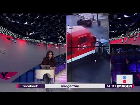 Tren arrolla a un automóvil en Chalco, Estado de México | Noticias con Yuriria Sierra