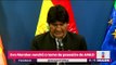 Evo Morales confirma que vendrá a toma de posesión de López Obrador | Noticias con Yuriria