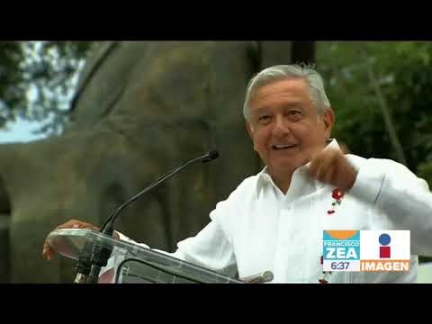 AMLO conmemora natalicio de Benito Juárez en Guelatao, Oaxaca | Noticias con Francisco Zea