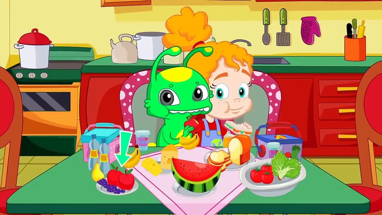 Groovy el marciano & Phoebe - ¡Phoebe aprende a comer vegetales gracias a su amigo mágico!