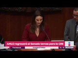 AMLO regresará las ternas para la CRE al Senado | Noticias con Yuriria Sierra