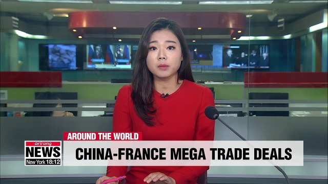 France, China sign mega trade deals as Xi Jinping meets Macron