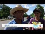 Caravana migrante: Calor, hambre, sed y un migrante muerto | Noticias con Zea
