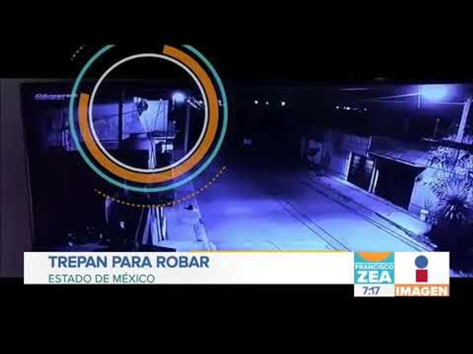 Rateros trepan casa para entrar a robar | Noticias con Francisco Zea