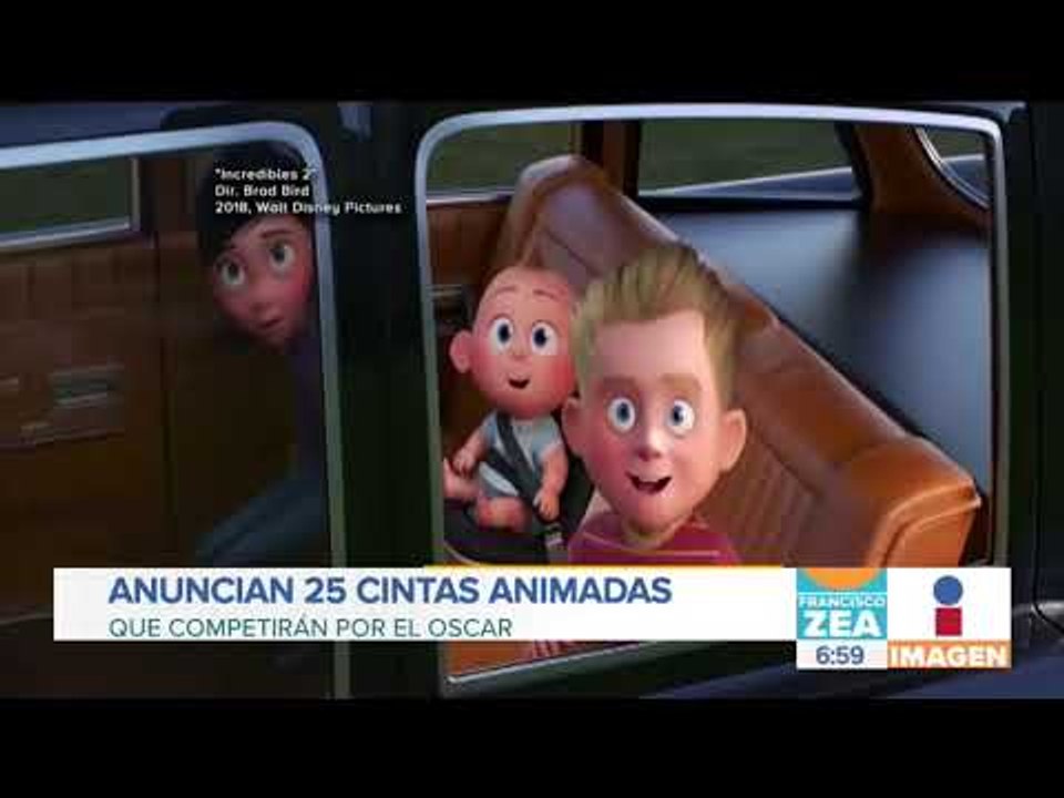 25 películas animadas competirán por el Oscar a...