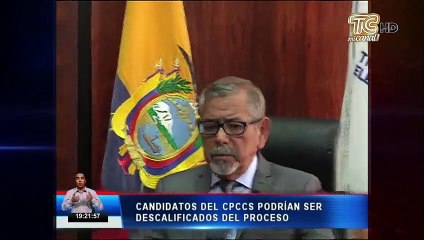 Candidatos del CPCCS podrían ser descalificados del proceso
