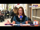 Protestan a favor de Elba Esther Gordillo afuera de casa de López Obrador | Noticias con Yuriria