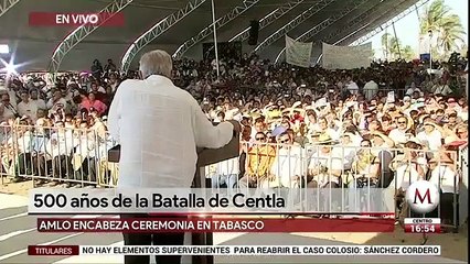 'Hay heridas abiertas', AMLO sobre solicitud de disculpa por Conquista