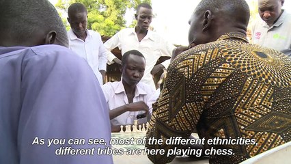 Chess, the war game building bridges in South Sudan