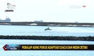 Jelang Kejuaraan Dunia Jetski di Indonesia, Pebalap Asing Lakukan Persiapan