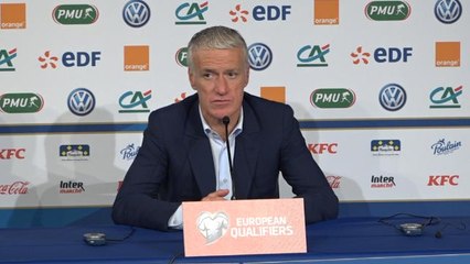 FOOTBALL: International: Bleus - Deschamps : "Ce sera un rendez-vous important en Turquie"