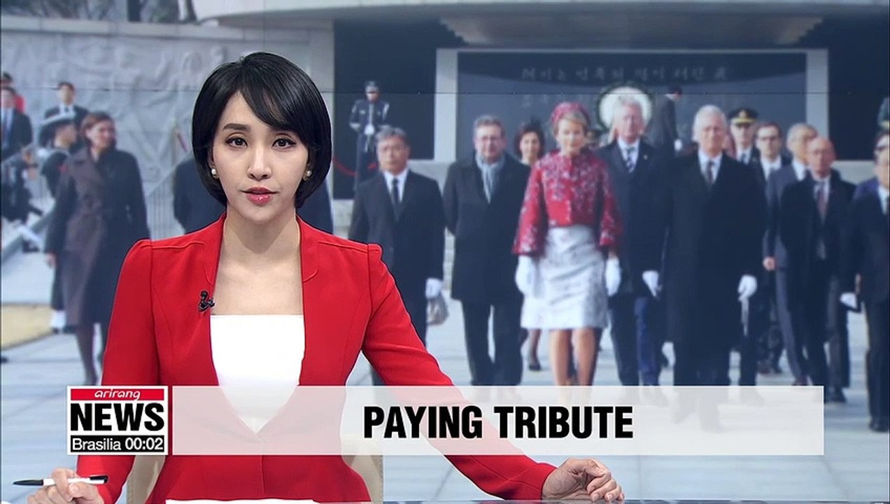 Memorial service held in Seoul for Belgian soldiers who fought in Korean War