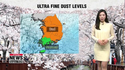 April-like afternoon, but toxic dust in most areas _ 032619