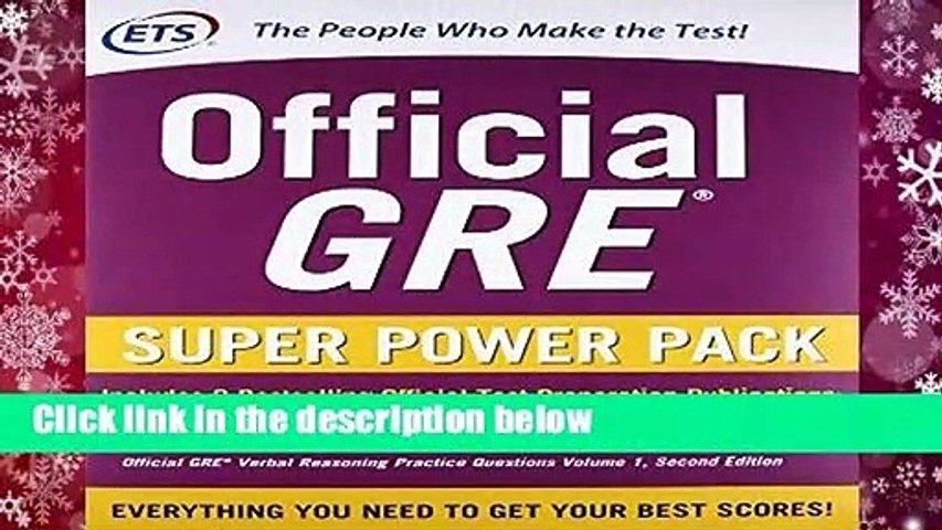 Official GRE Super Power Pack, Second Edition