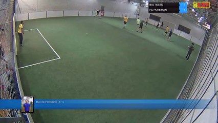 But de Hamilton  (1-1) - BIG TESTO Vs FC POKEMON  - 25/03/19 20:00 - LIGUE 3 - Poitiers Game Parc