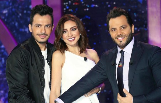شاهدوا احتفال أنغام وأحمد إبراهيم بزواجهما في أول ظهور إعلامي