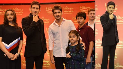 Superstar Mahesh Babu unveils his Wax Figure