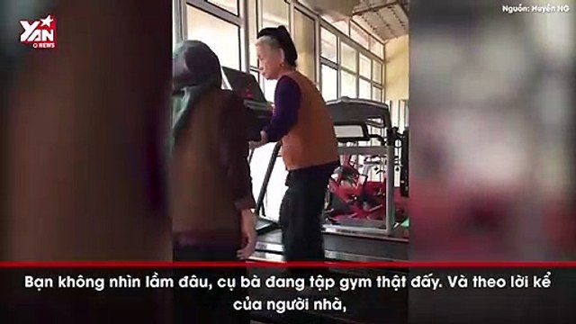 Cụ bà 84 tuổi hăng say tập gym hàng ngày để… đánh tan mỡ bụng