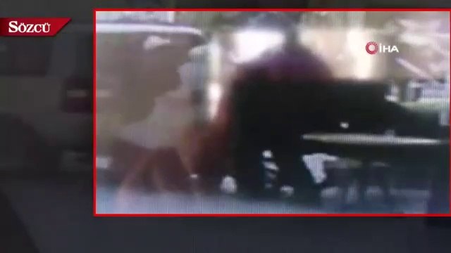 Ünlü profesörün cipiyle yayaların arasında daldığı kaza kamerada
