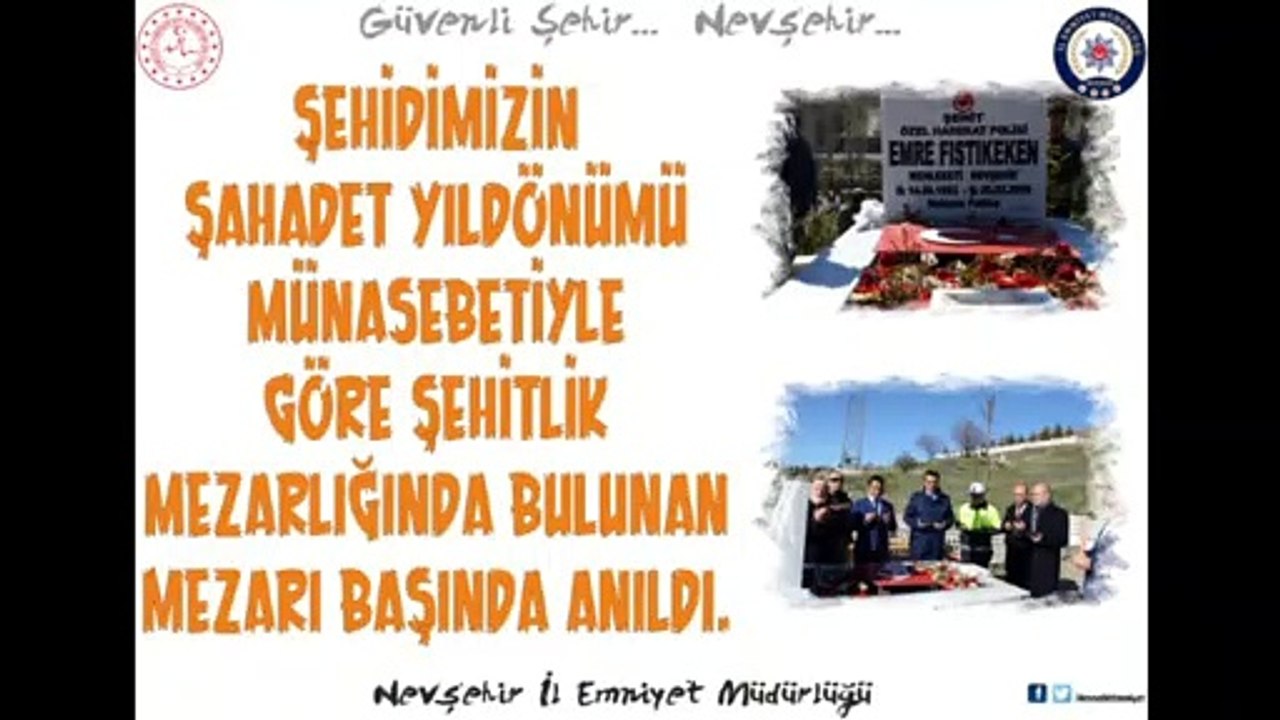 Şehidimizin Şahadet Yıldönümü Münasebetiyle Göre Şehitlik Mezarlığında bulunan mezarı başında anıldı.