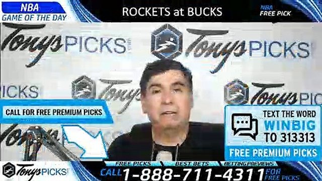 Houston Rockets vs Milwaukee Bucks 3/26/2019 Picks Predictions
