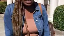 AMAZING!! Watch And Rate How This Yankee Female Rapper Killed Zlatan Ibile's Beat