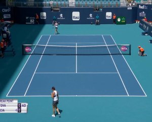 تنس: بطولة ميامي: كفيتوفا تتغلّب على غارسيا بواقع 6-3 و6-3