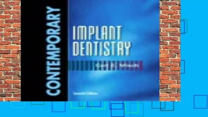 About For Books  Contemporary Implant Dentistry  For Kindle