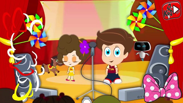 Head Shoulders Knees And Toes | ABC Songs for Children | Baby Songs | Nursery Rhymes - Kid's Play