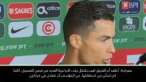 كرة قدم: تصفيات يورو 2020: رونالدو سعيد بأداء البرتغال رغم التعادل مع صربيا