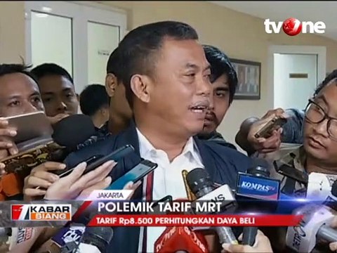 Polemik Tarif MRT, Tarik Ulur Masih Berlanjut!