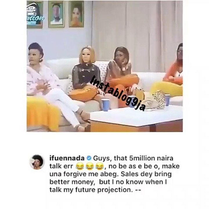 Ifu Ennada Apologizes For Lying About Making 5m Daily On International TV