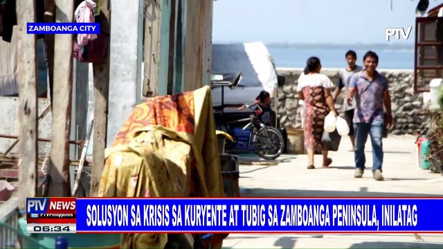 Solusyon sa krisis sa kuryente at tubig sa Zamboanga Peninsula, inilatag